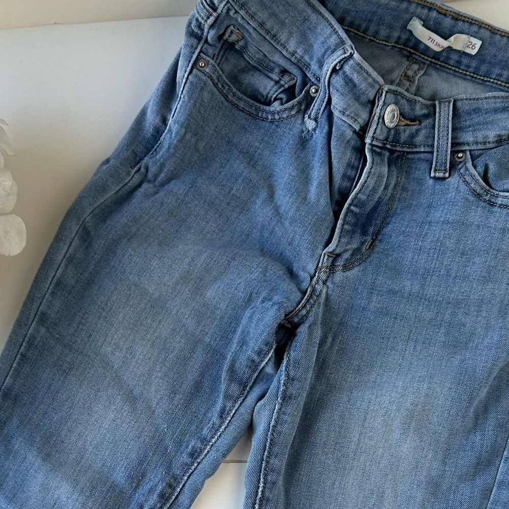 Levi’s Skinny Light Wash Denim