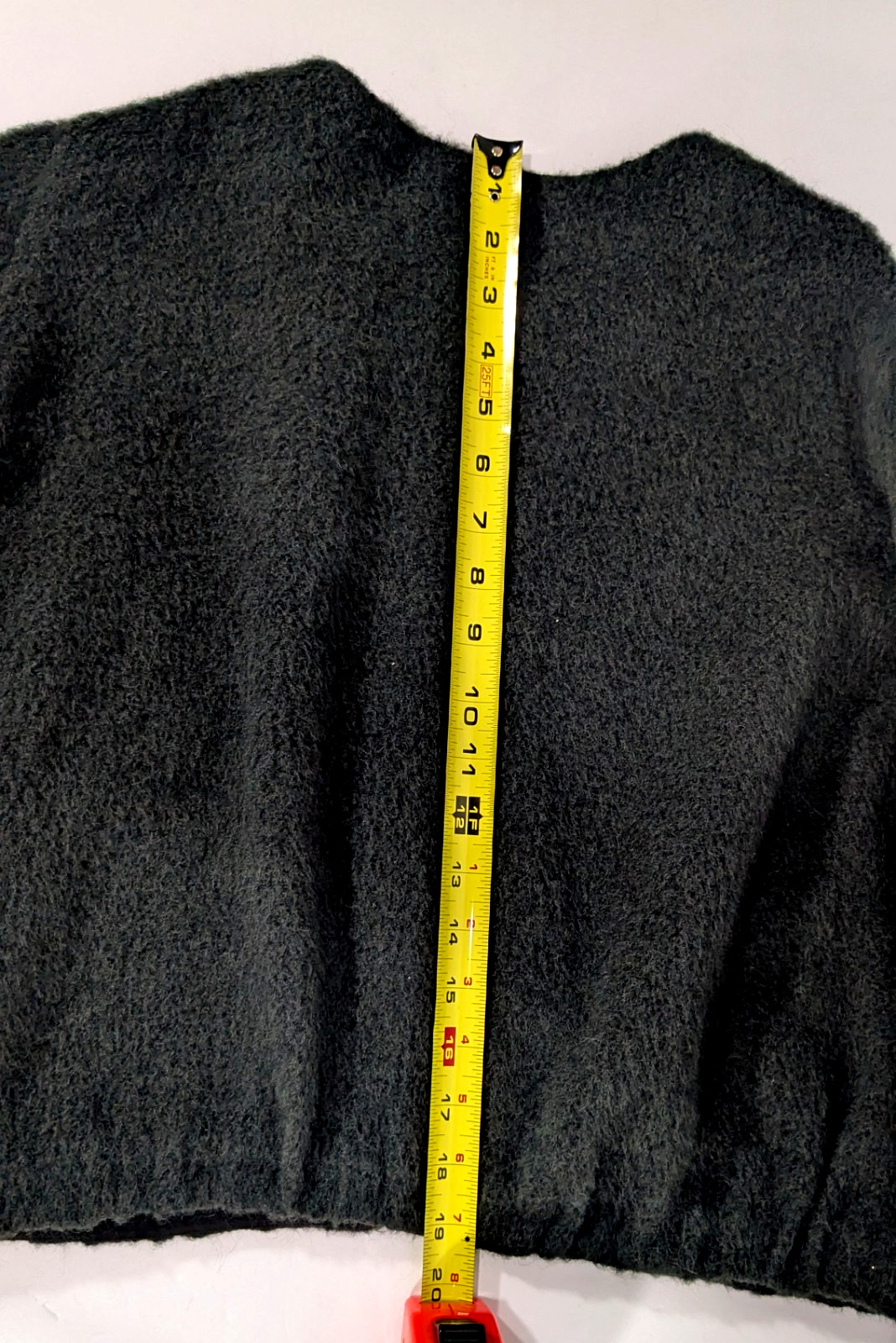 Ellen Tracy alpaca cardigan sweater women size 12 large 100% wool vintage top