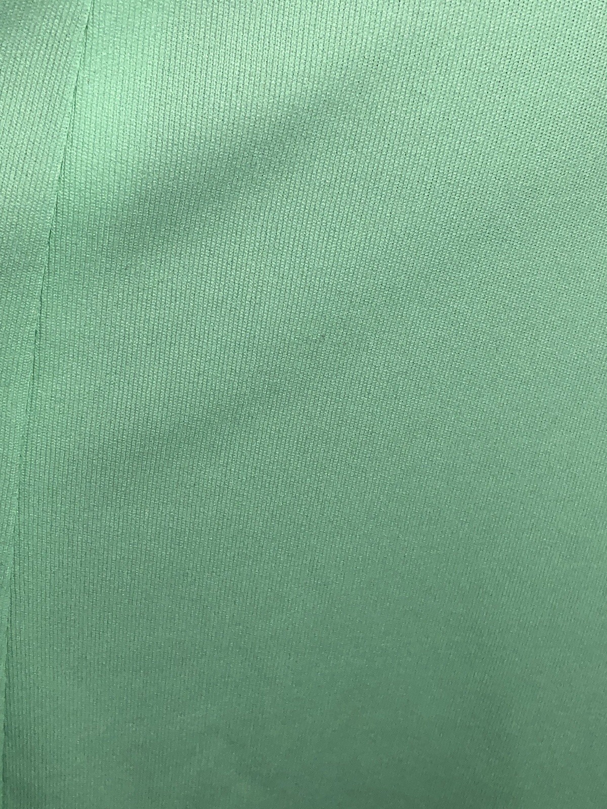 Vtg 70s Maxi Dress Mint Green Empire Waist Mod Gown Small 34-28-44