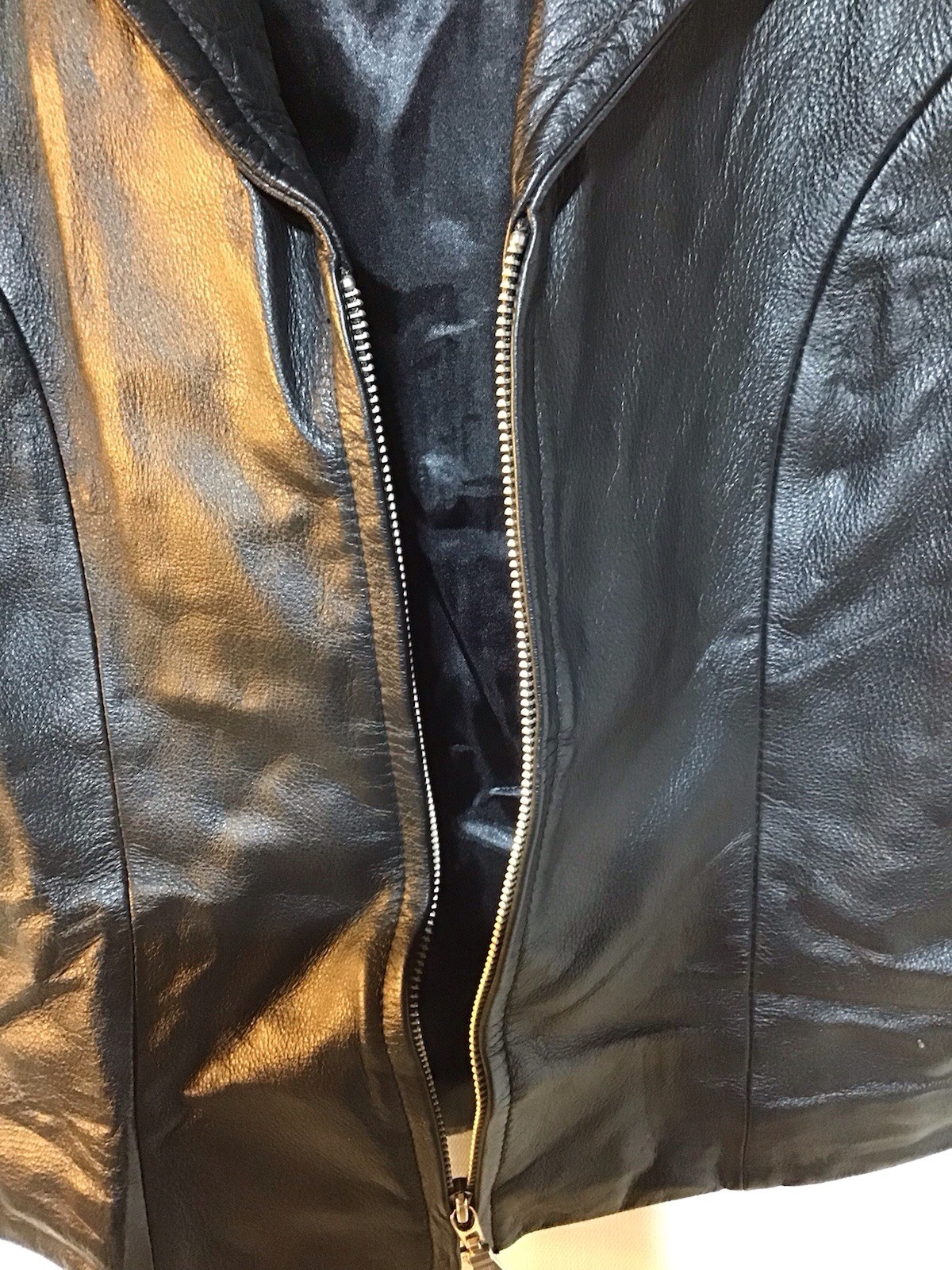 Vintage Maxima Wilson’s Leather Blouse Shirt Top