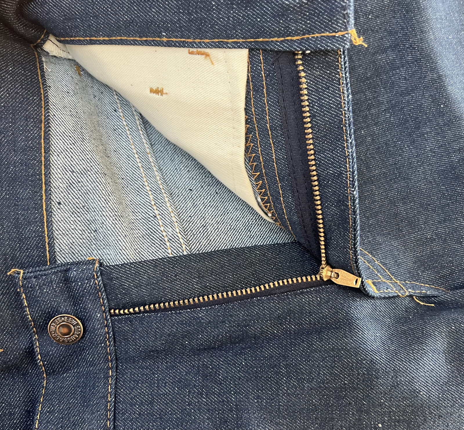 NOS VTG 70s LEVIS 746 Bell Bottom Orange Tab 27×30 Flare Jeans NOS DEADSTOCK