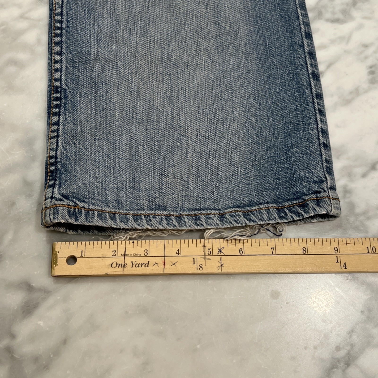 Vintage 90’s Lawman Western Jeans Women 13 Bell Bottom Embellished Faded Stretch