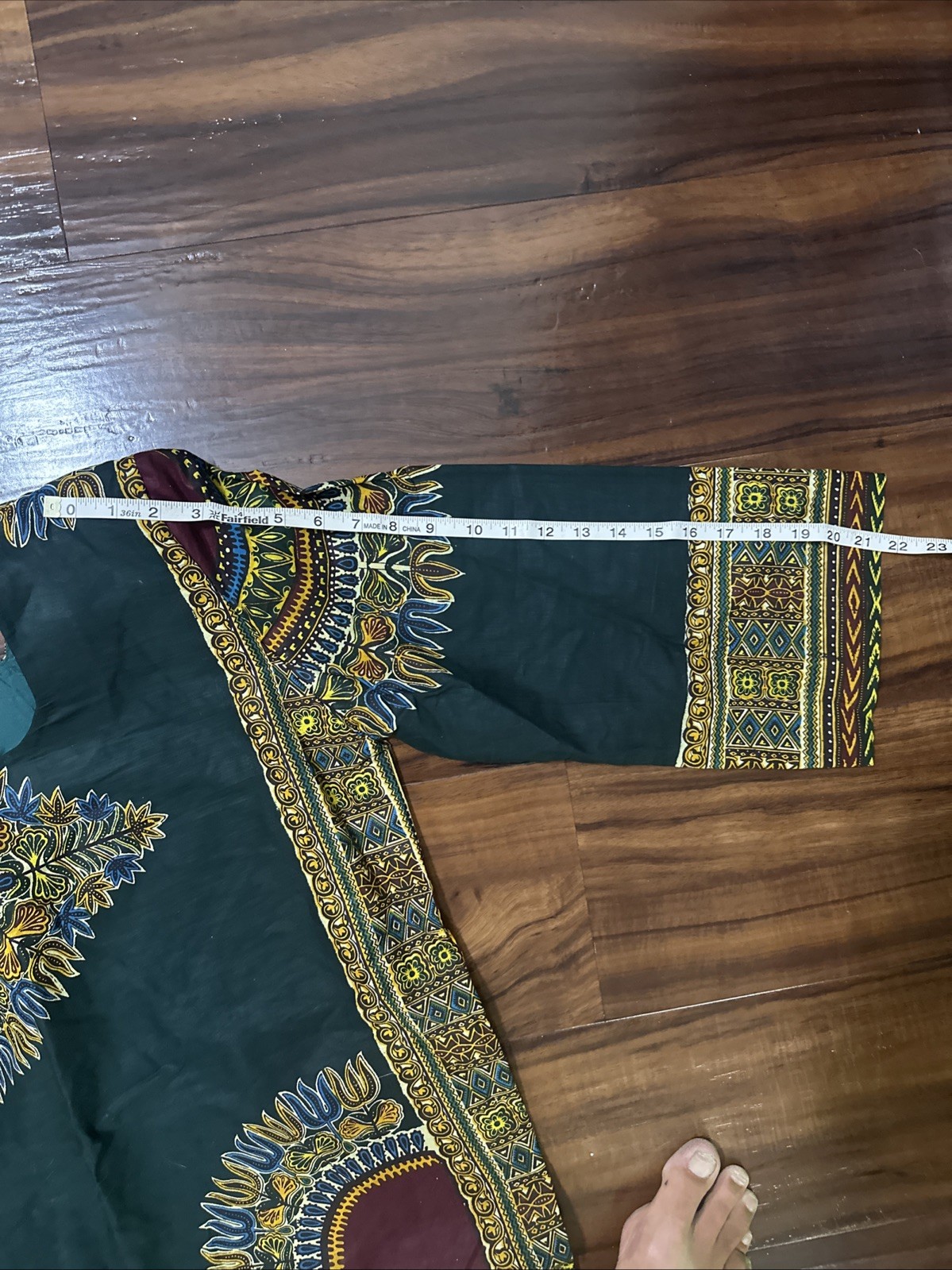 Vintage Custom Handmade Shirt And Skirt, Sunyani, Ghana 1999, Size S