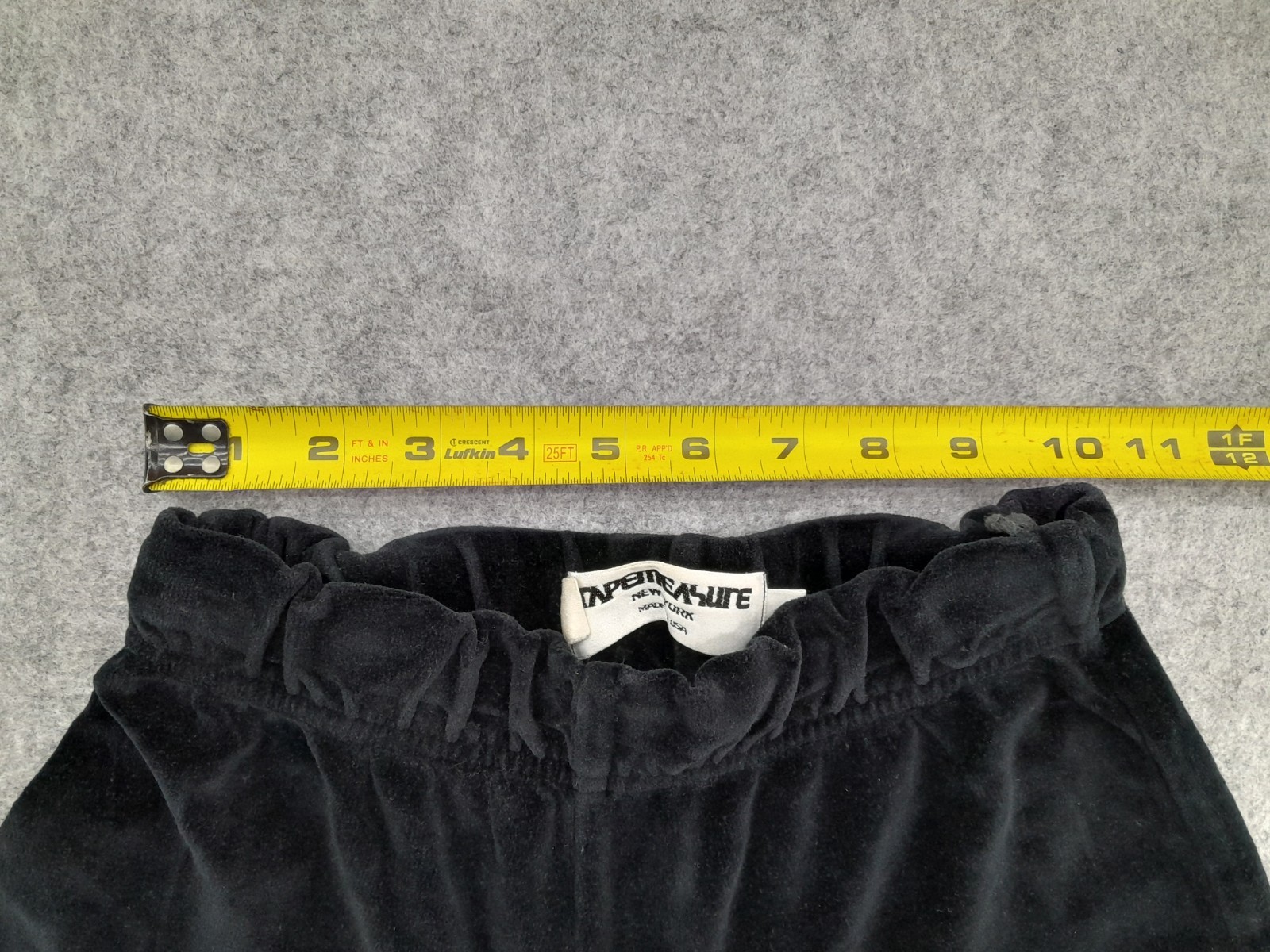 Vintage 80s 90s TapeMeasure Stirrup Pants Women’s Size XS Black Made in USA