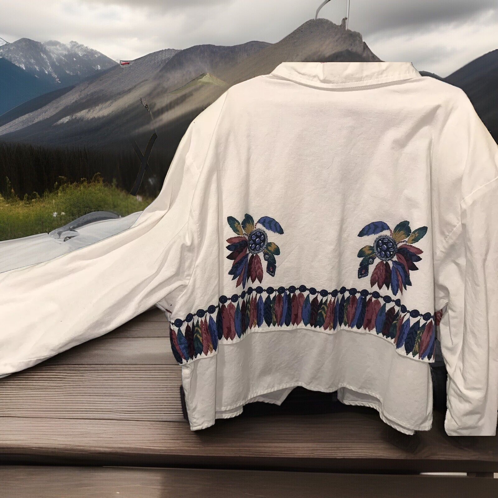 Vintage Women’s Long Sleeve Western Wear Roper Mezcal Rodeo Bull Riding