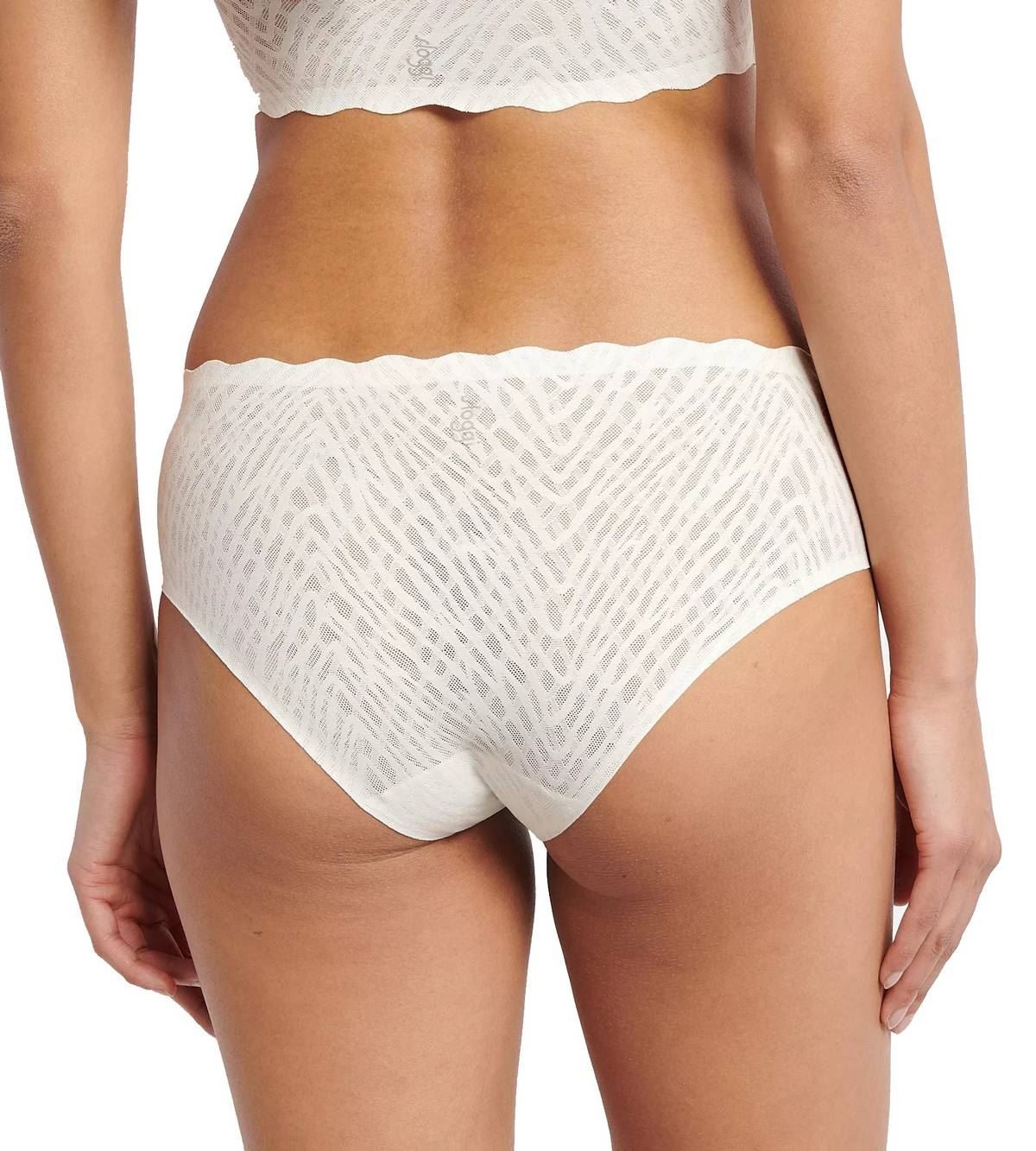 Sloggi Womens Zero Feel Bliss Hipster Knickers – Silk White