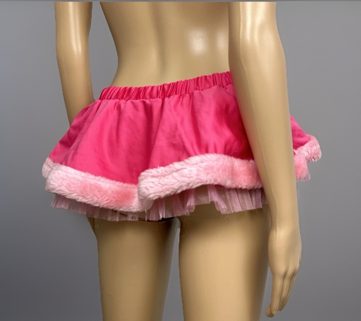 Vintage 2007 Victoria’s Secret Sexy Little Things Christmas Skirt Satin O/S Y2K