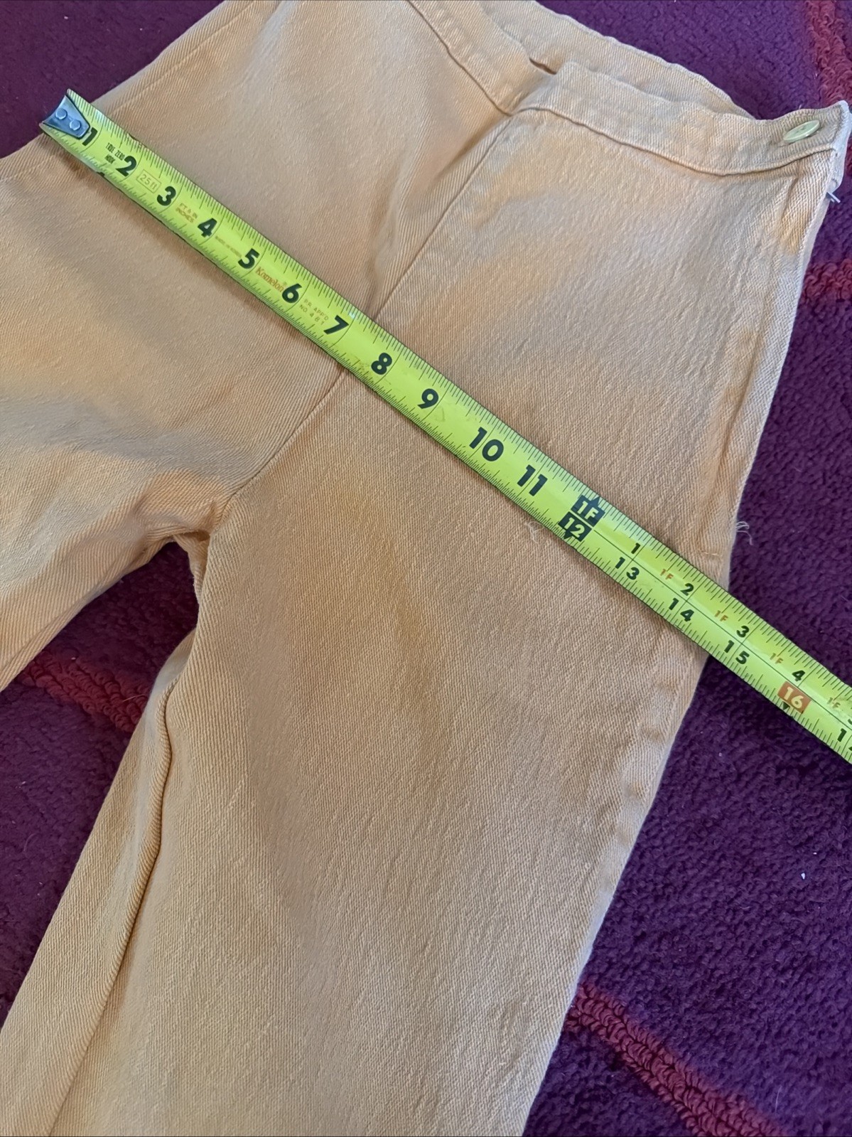 Rare Vintage JouJou Orange Denim Slim Jeans Women’s Small