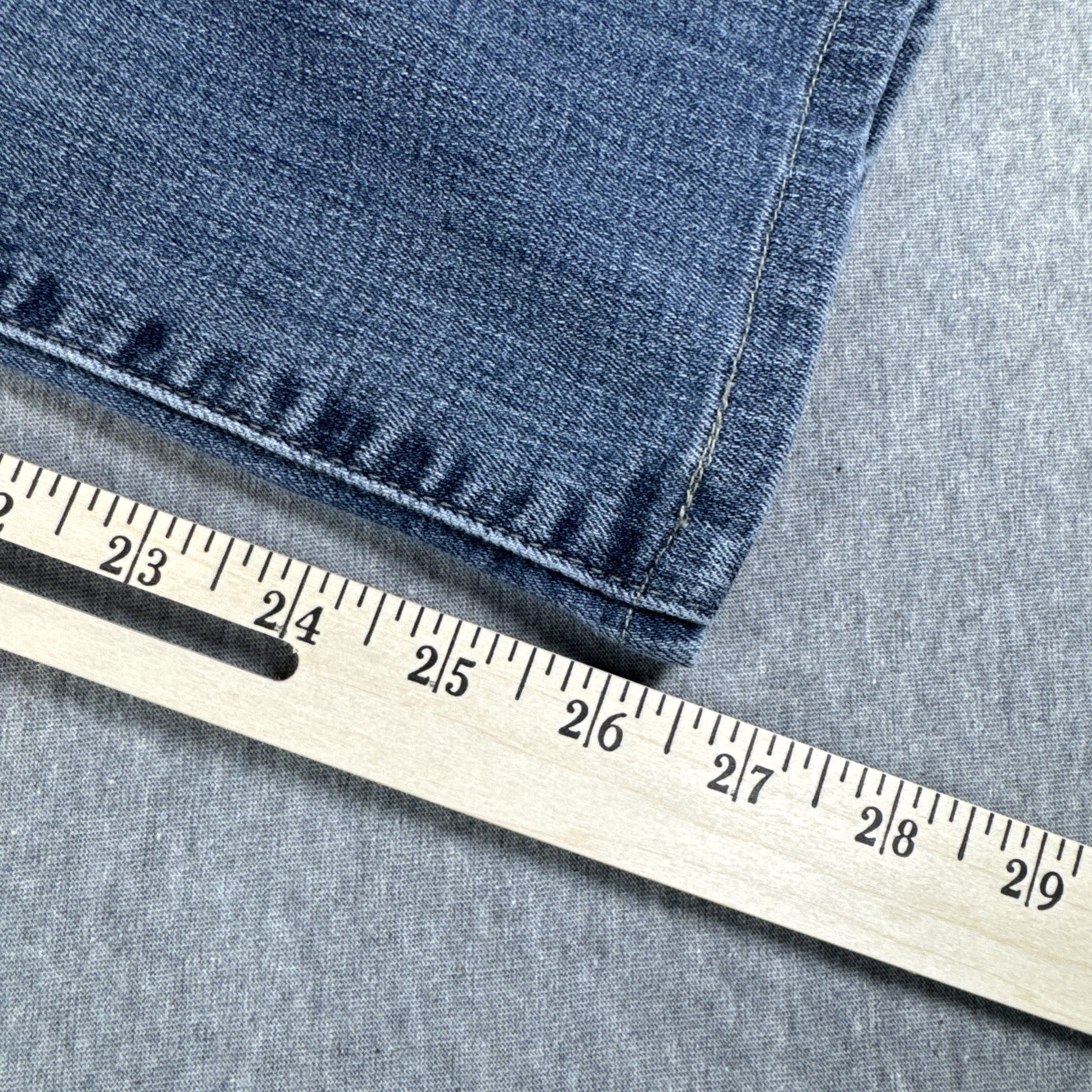 7 For All Mankind jeans Y2K women Embroidered Pocket Button Fly Standard Size 38