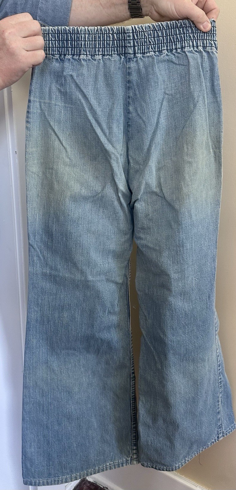 Vintage 70s Wrangler Flared Leg Misses Size 12