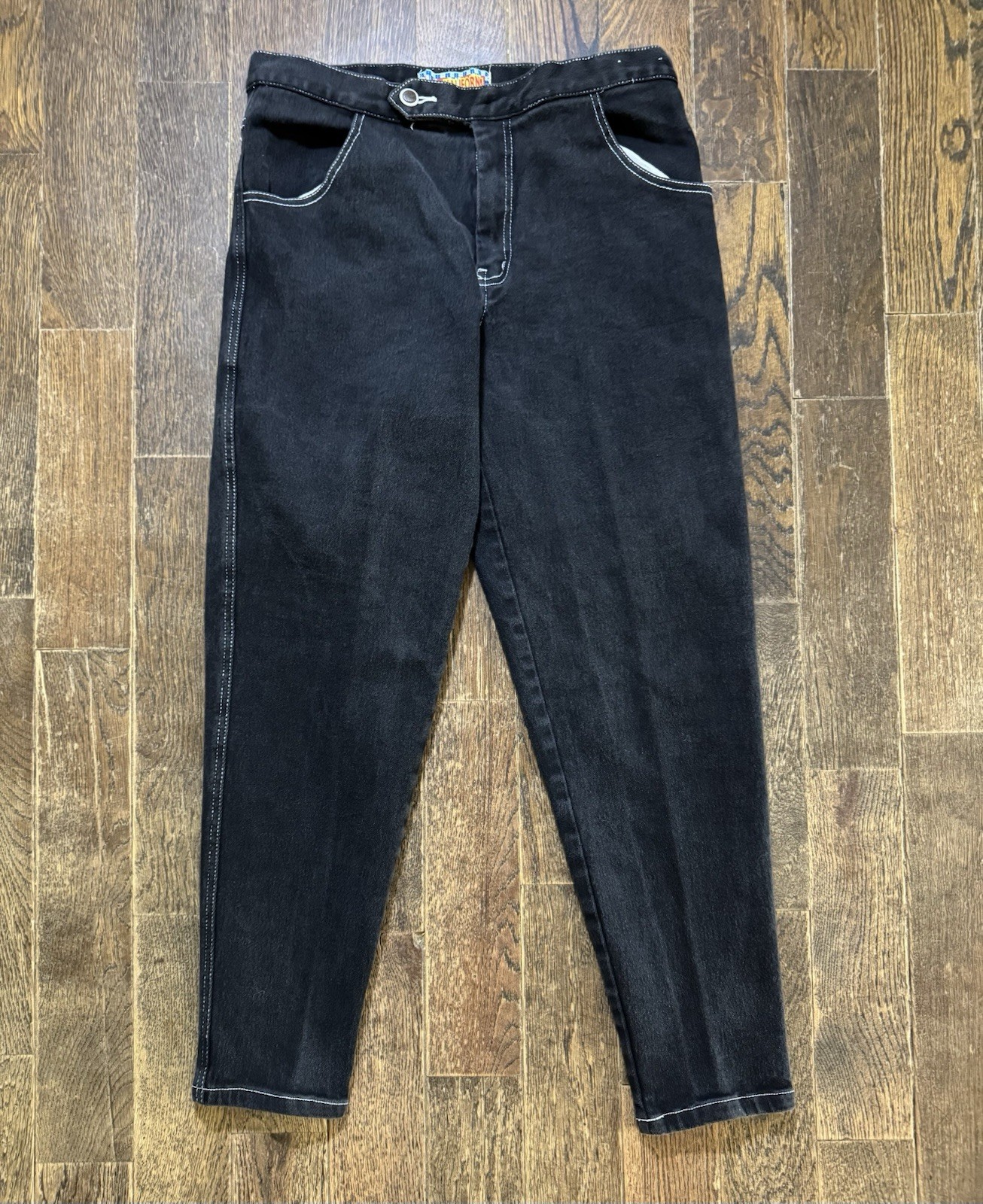 Kalifornia Jeans Women’s Size 15/16 Speed Control Black Tapered Vintage