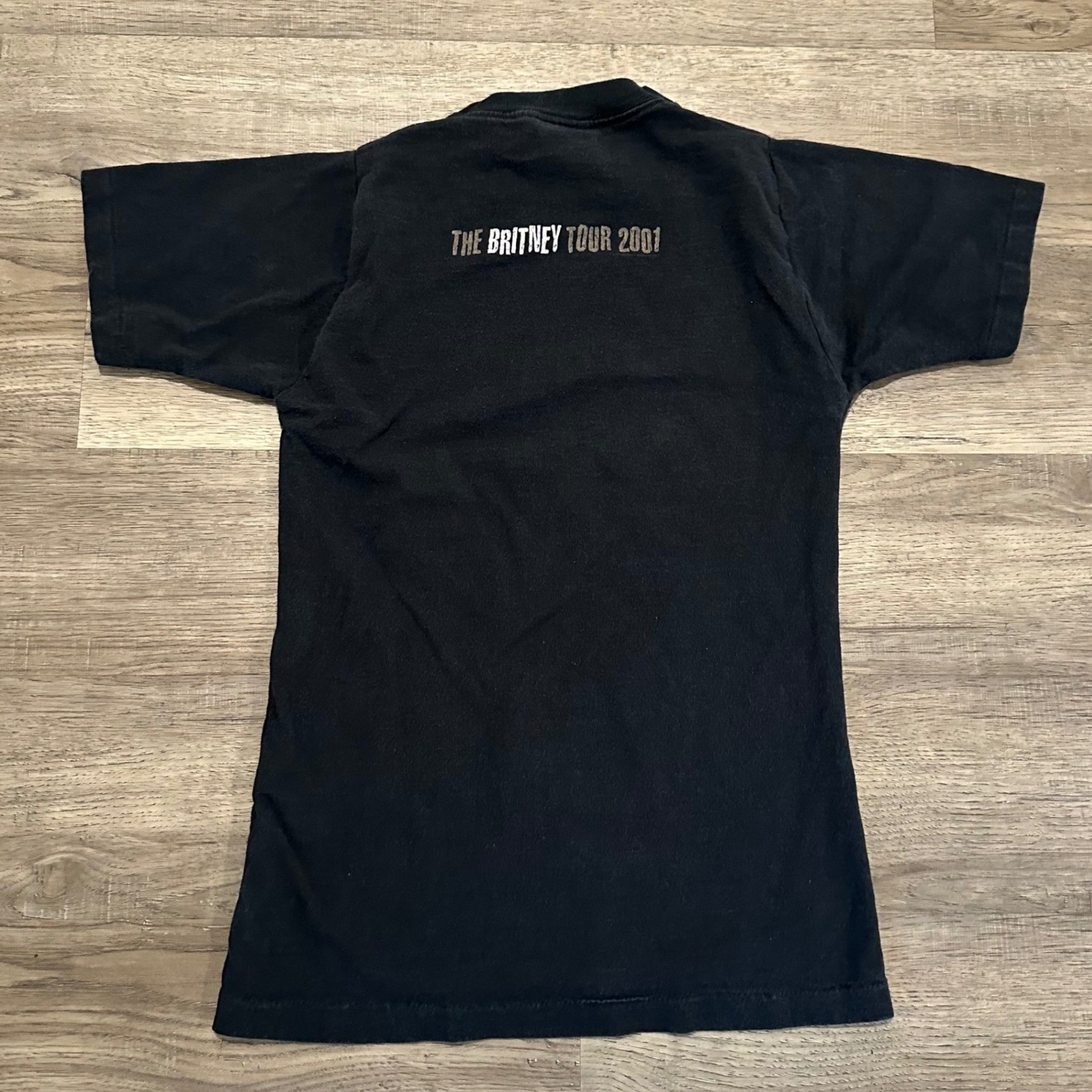 Vintage 2001 Britney Spears Concert T-Shirt The Britney Tour All Sport Size S