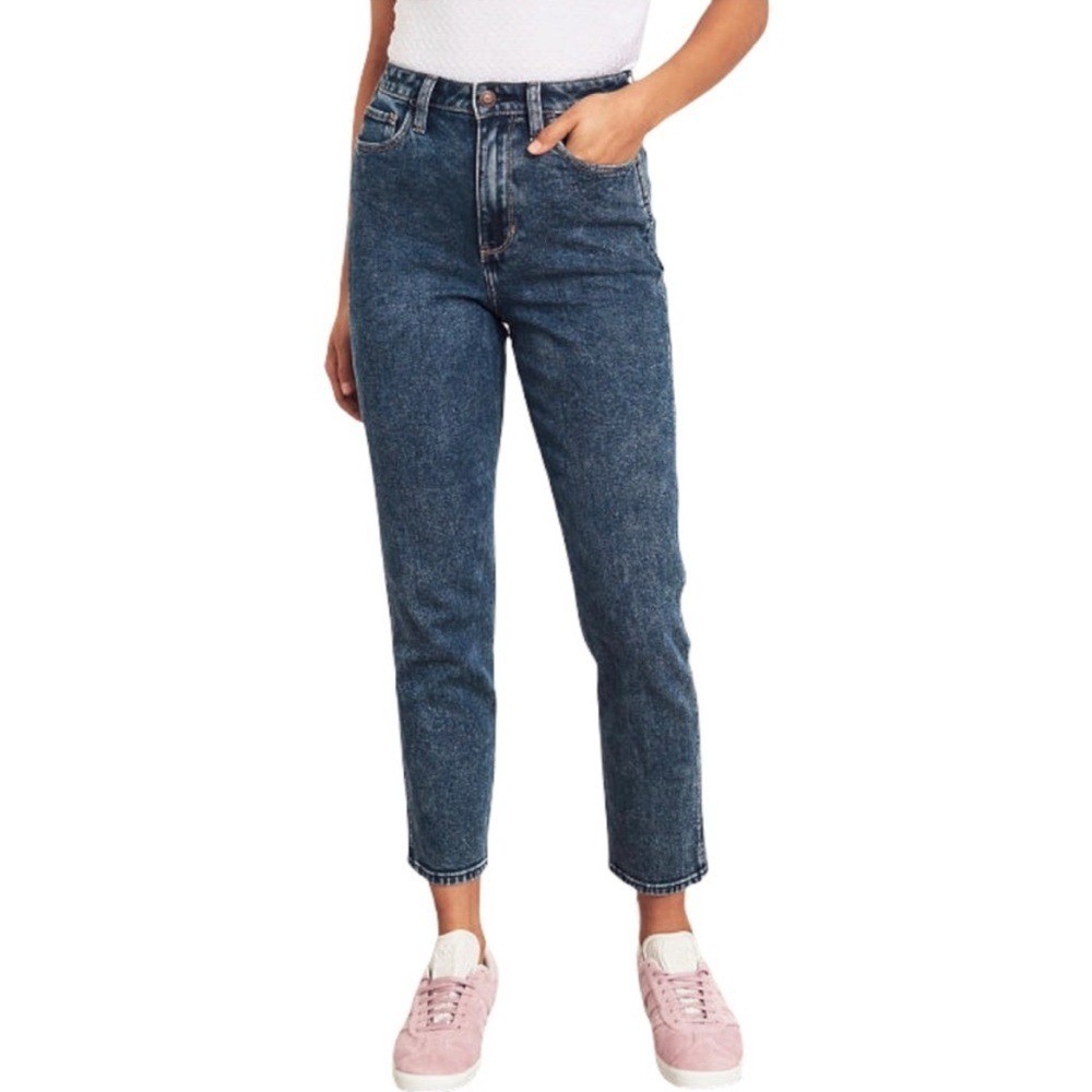 Hollister ultra high rise mom jeans vintage stretch