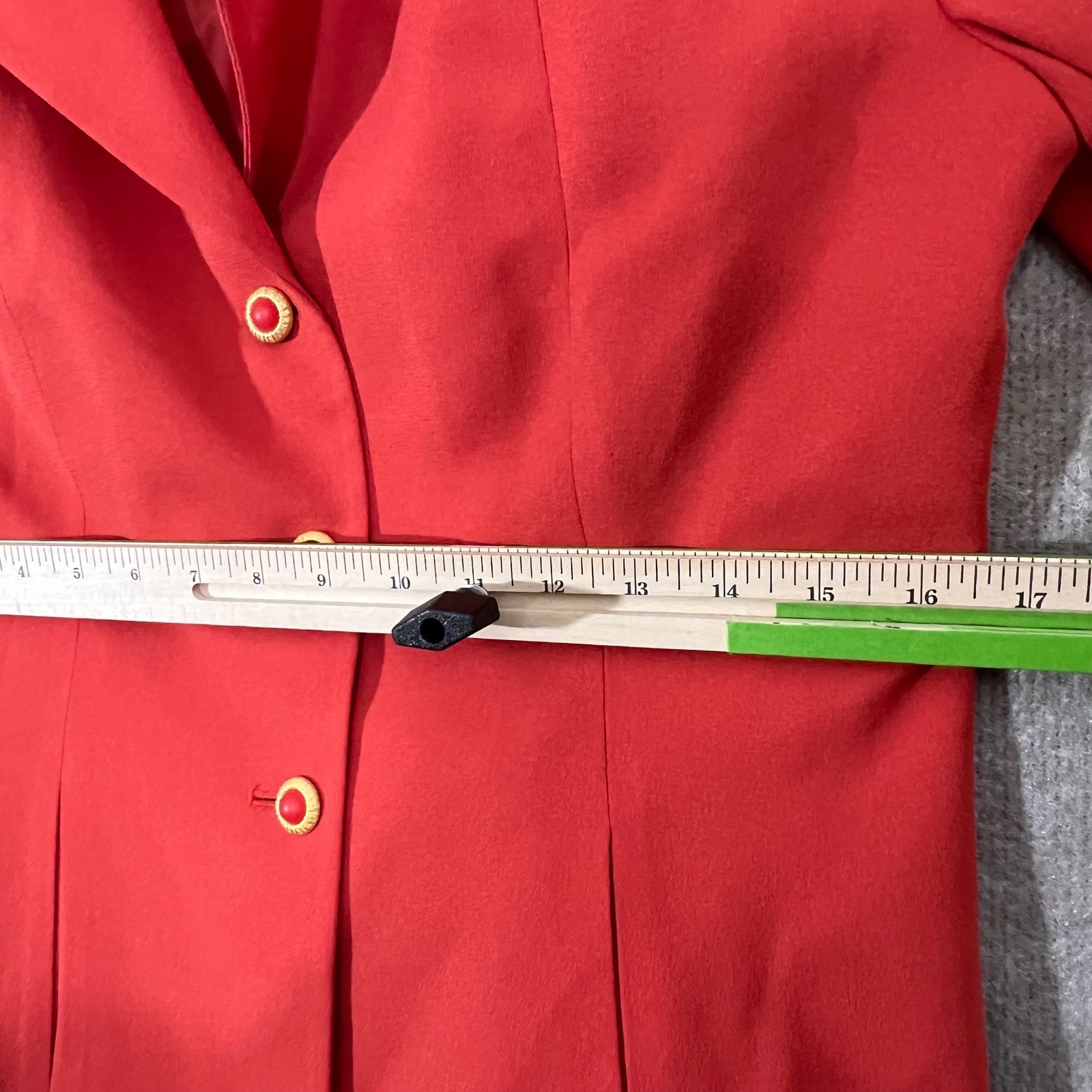 Vintage Saville Skirt Suit Women 10 Red Blazer Pencil Skirt Professional Career