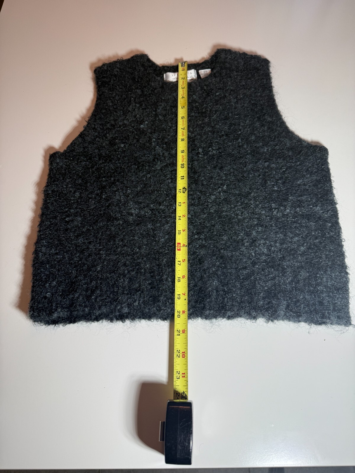 Vintage Portraits By Northern Isles Women Hand Made Mohair Blend Vest Size M/M