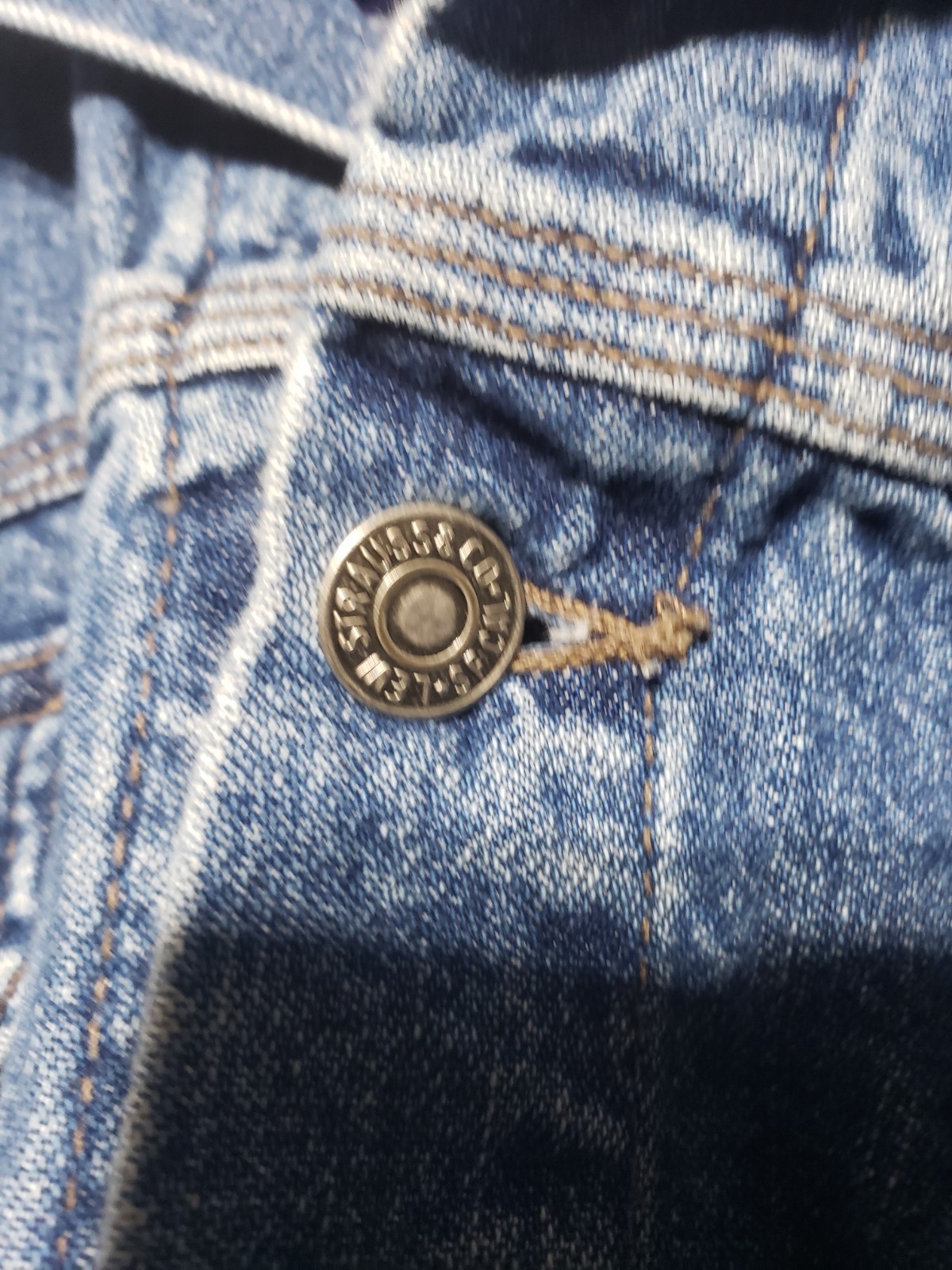 Vintage Levi Strauss Denim Women’s M (12/14) Barn Jacket SUPER👽RARE