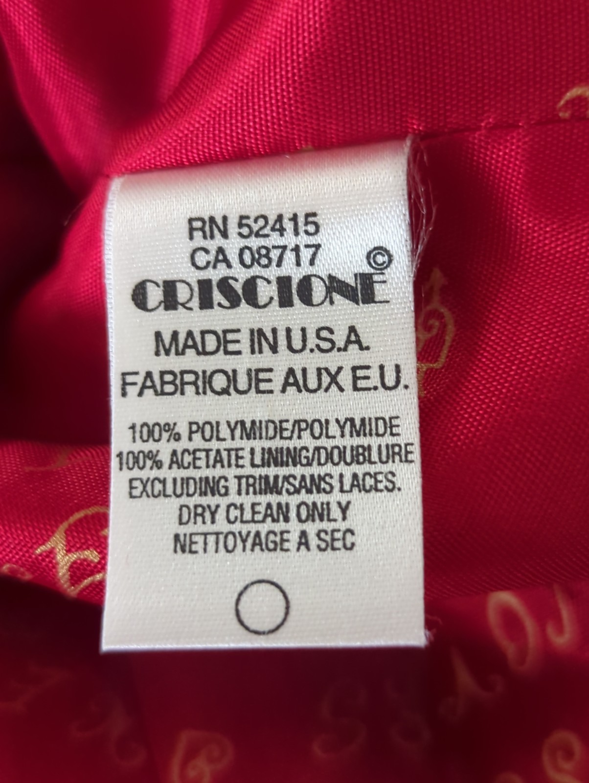 Vintage Woman Sz L Criscione New York Black Blazer Sequin Lined Zebra Design USA