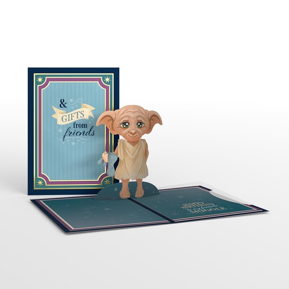 Lovepop Happy Birthday Pop-Up Card for Her and Him- 3D Harry Potter Birthday Gre