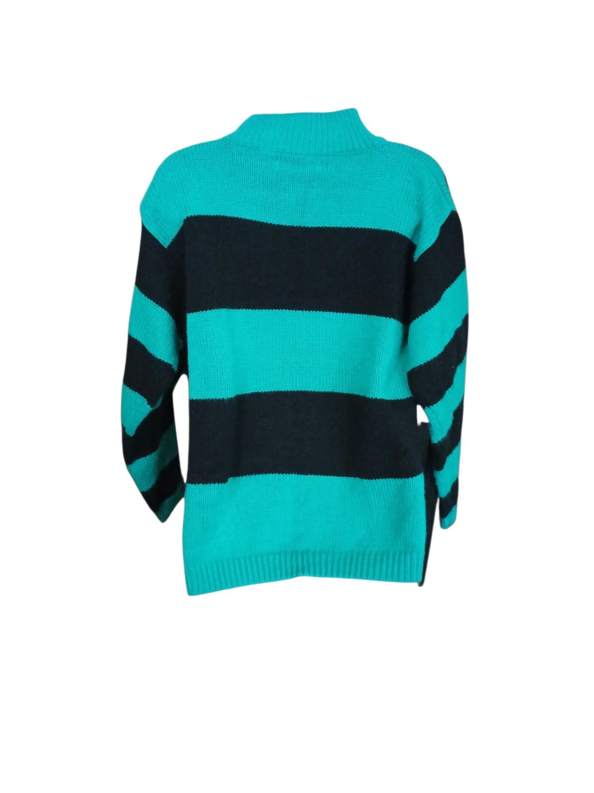 vintage 1980s–1990s geometric knit pullover sweater 16th Street Size M