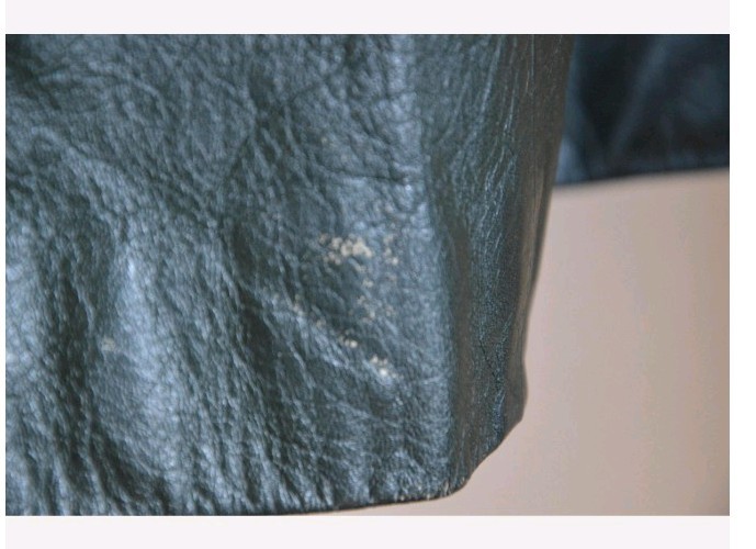 Vintage 1970s forest green Leather Trench Coat dark green 70s boho long retro S