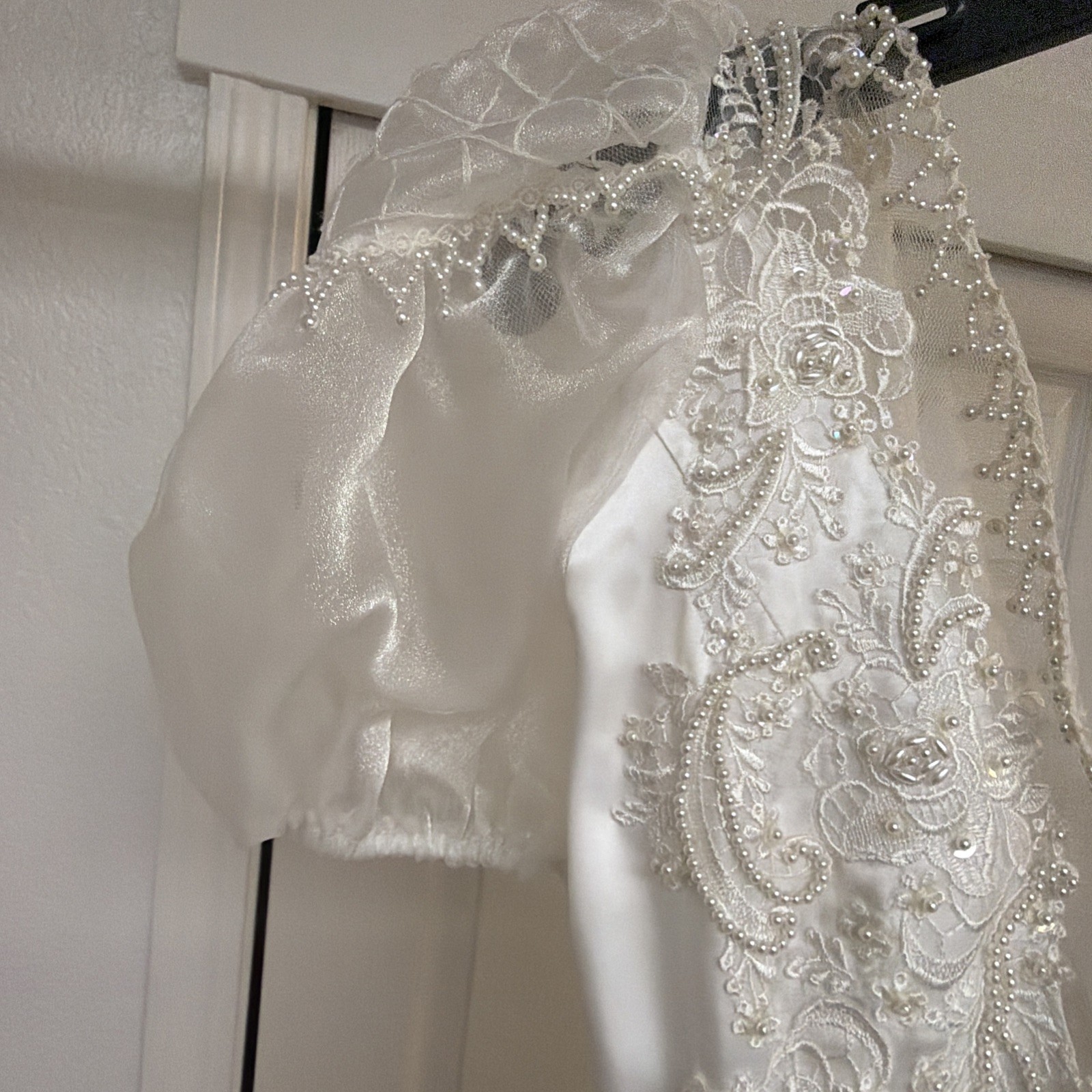 Vintage 1980s Wedding Dress Size 4/6