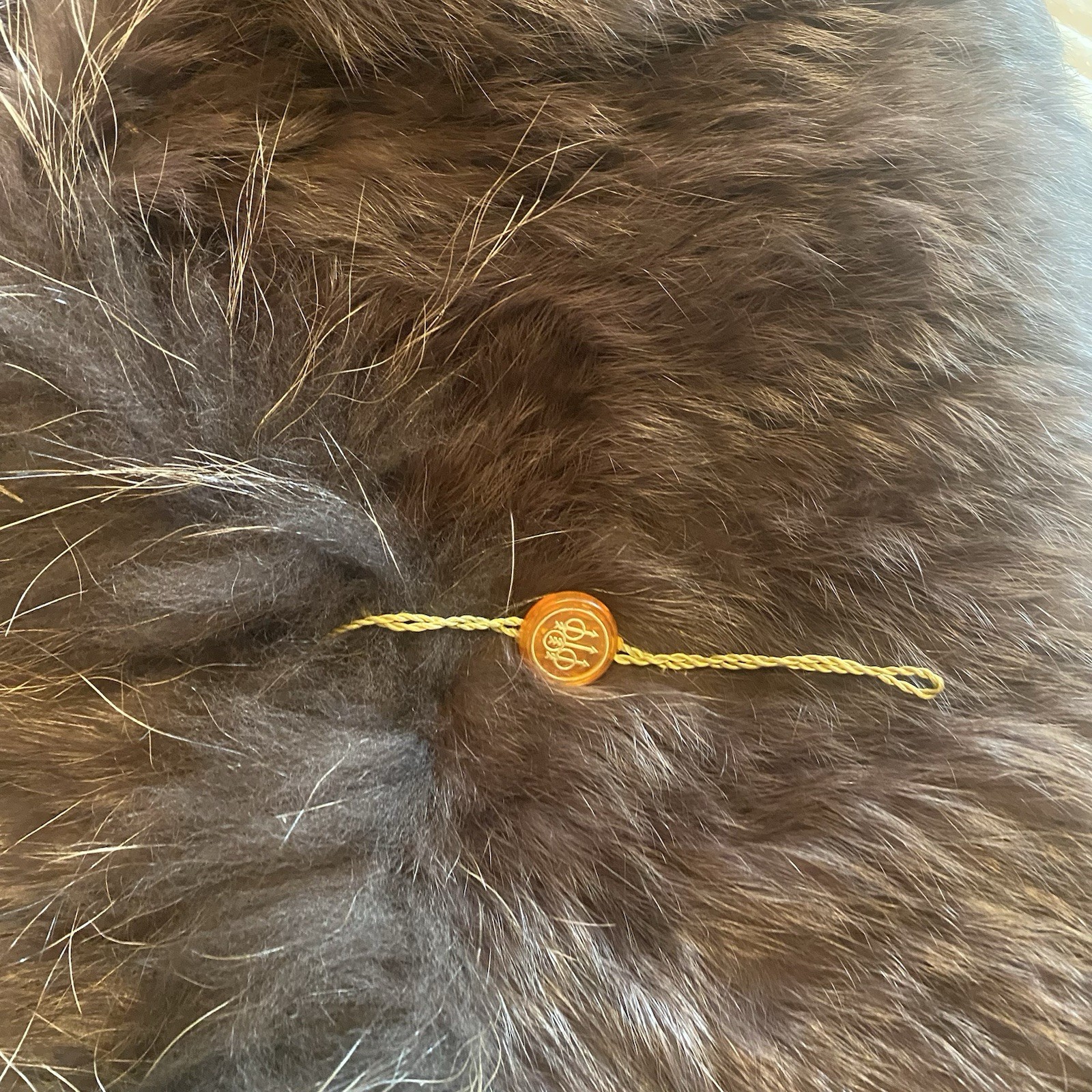 Vintage Italian Fur Cape Shawl Stole Wrap Cape (ONE SIZE) Rabbit Raccoon Italy