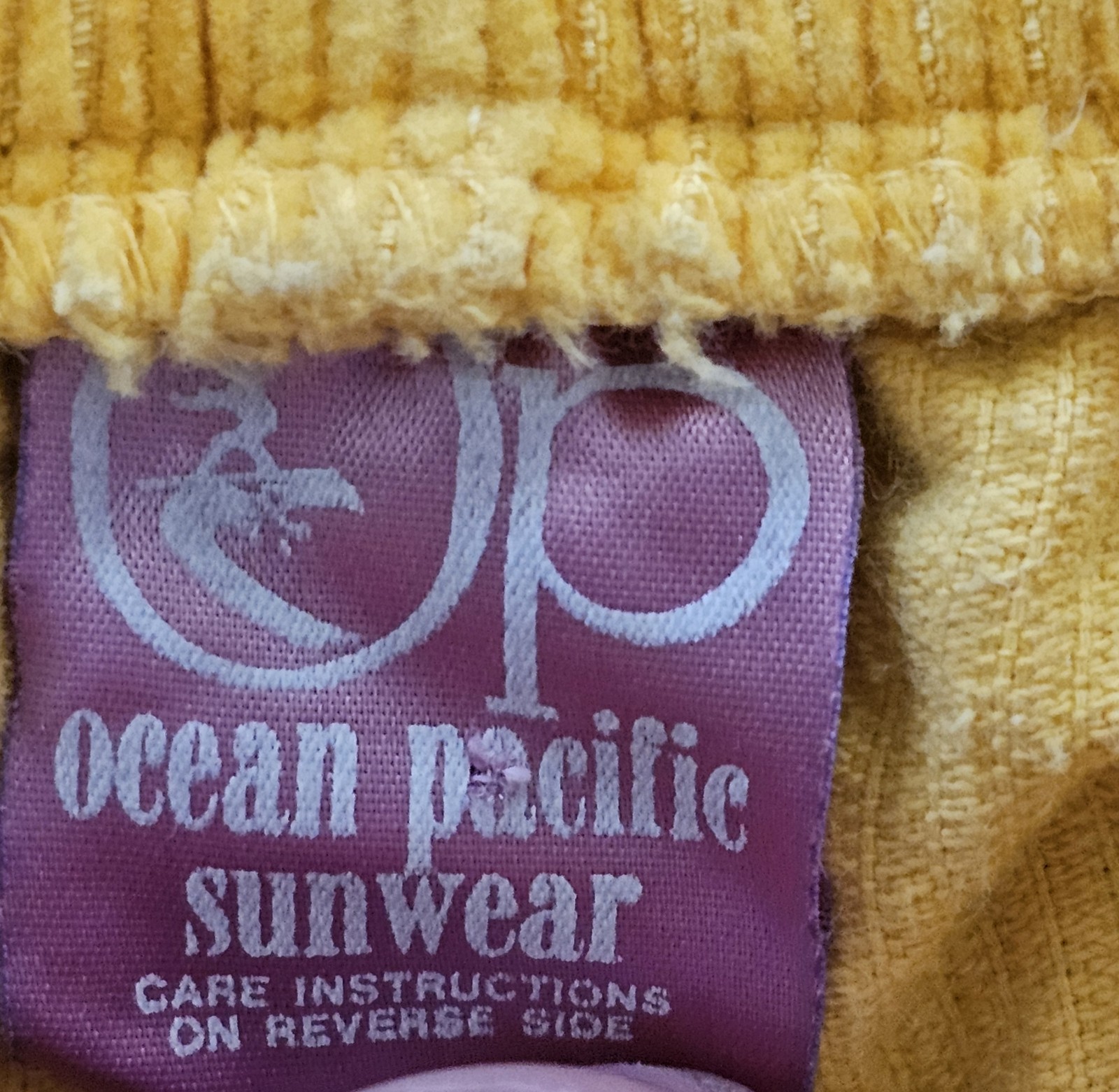 VTG 80s Ocean Pacific Orange Corduroy Women’s Shorts Size 26