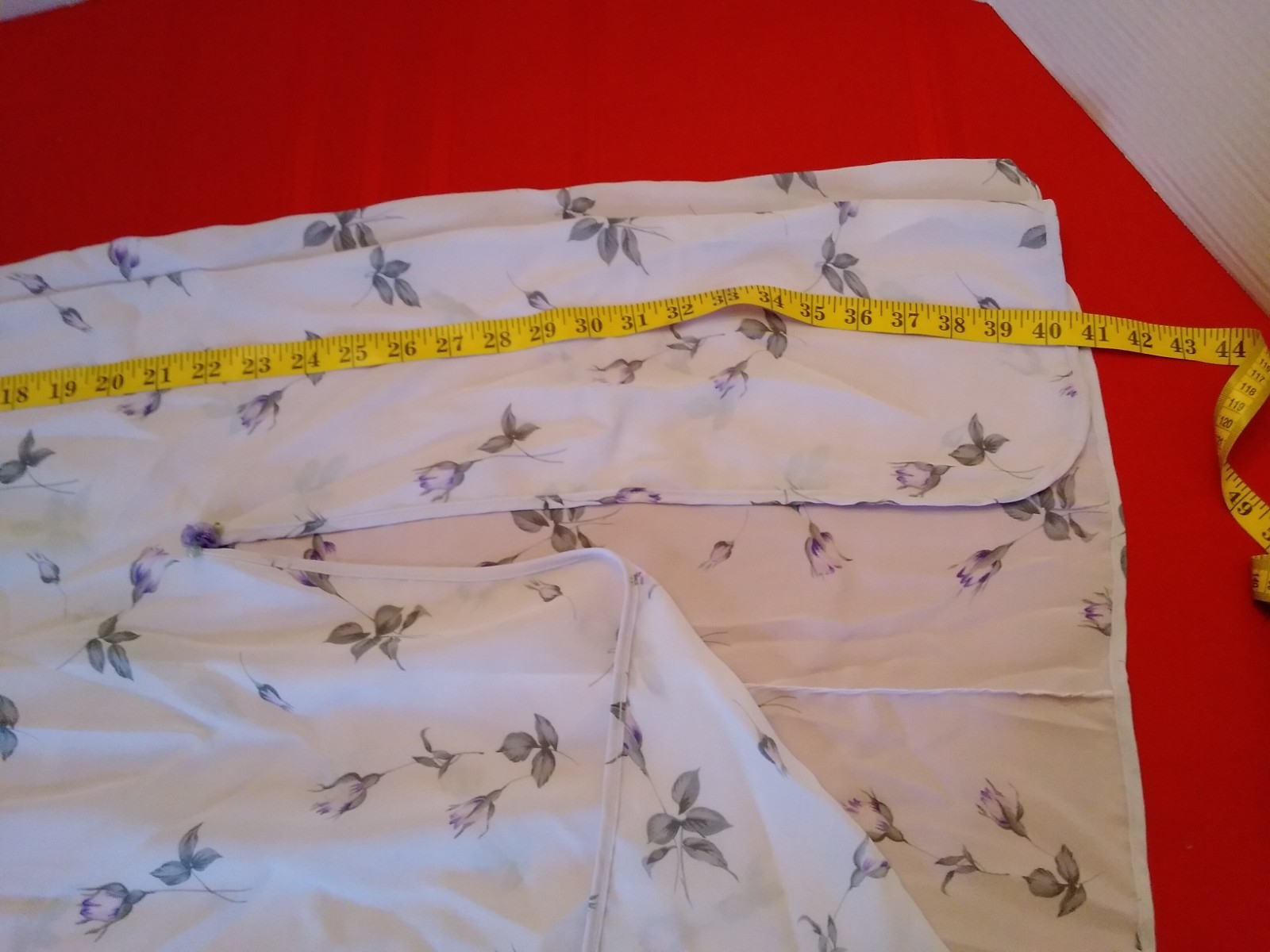 Vintage Nightgown Petra Fashions Large Long Purple Floral Gown