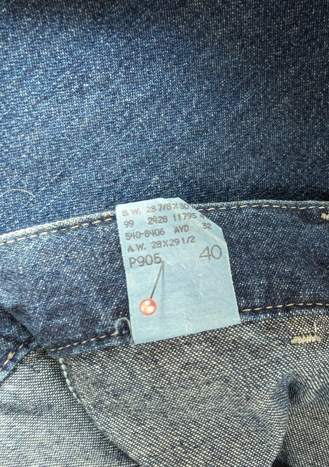 Lee Vintage Jeans Girls Juniors Size 16 28×29 Baggy Bootcut Jeans