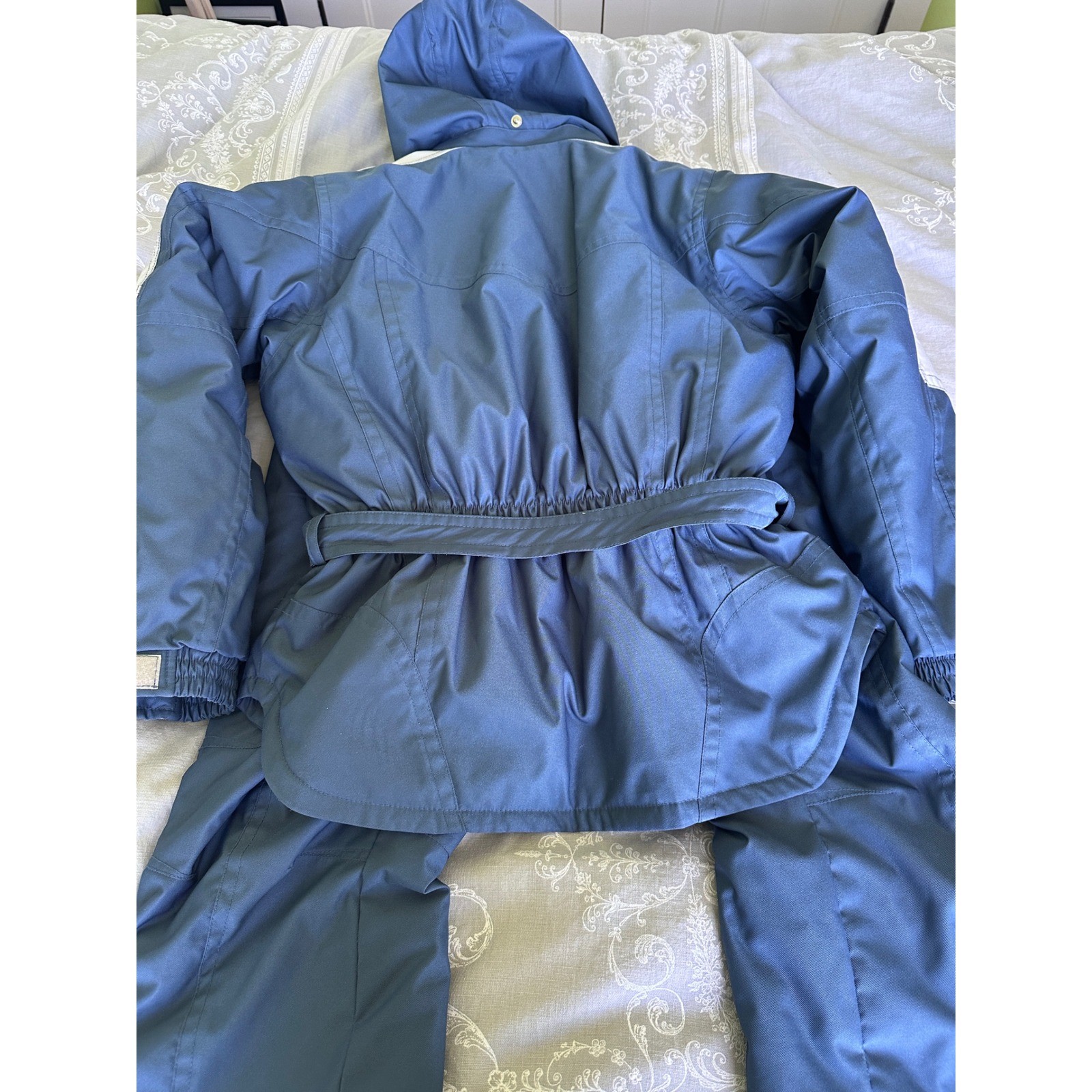 Vtg Vuarnet Ski Suit Womens 10 2pc Jacket Pants Retro 90sInsulated Hooded