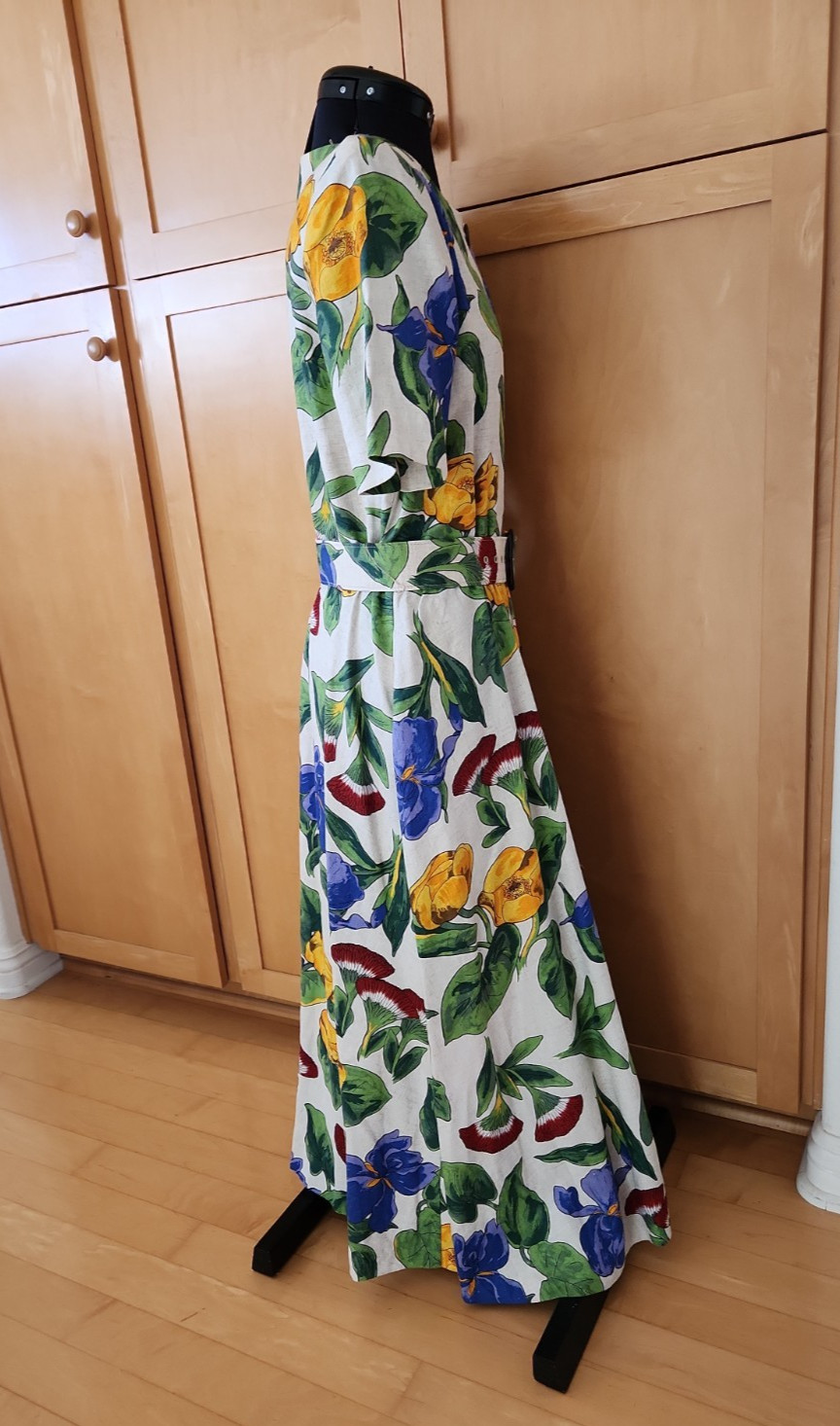 NWT Talbots Dress Vtg. Size 6 Tea Day Dress Floral 80’s Old Money Oberon USA