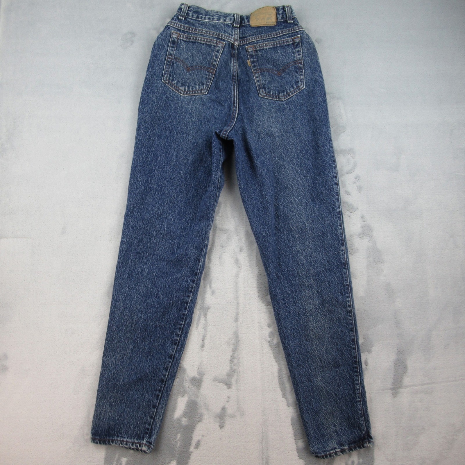 Vintage Levis 816 High Rise Tapered Mom Jean Dark Wash Made in USA Size 10 26×30