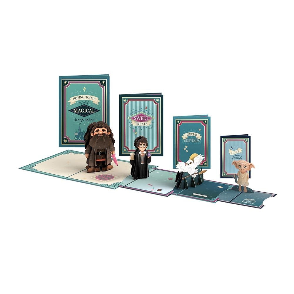 Lovepop Happy Birthday Pop-Up Card for Her and Him- 3D Harry Potter Birthday Gre