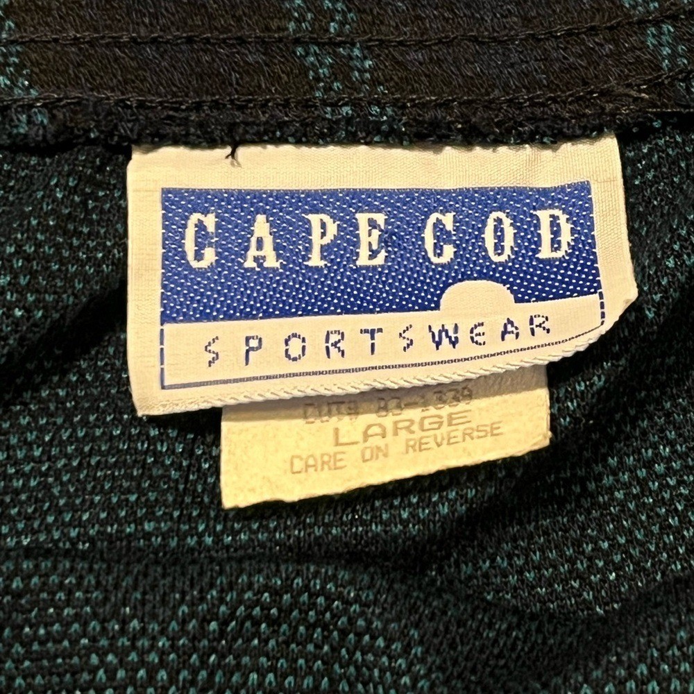 Vintage Cape Cod Sportswear Plaid Skirt Large Dark Academia Preppy Classic