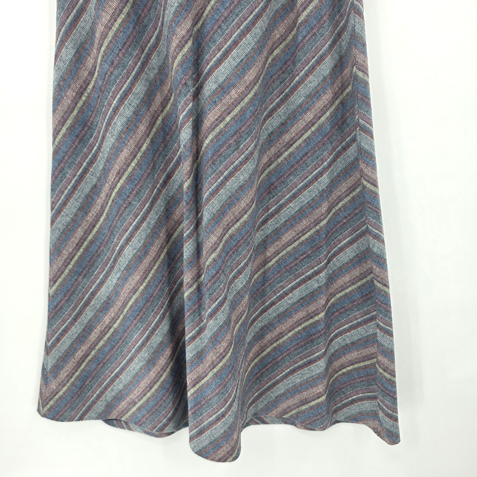 Summit Of Boston Women’s Sz 12 Vintage 70s Tweed Maxi Skirt w/ Belt