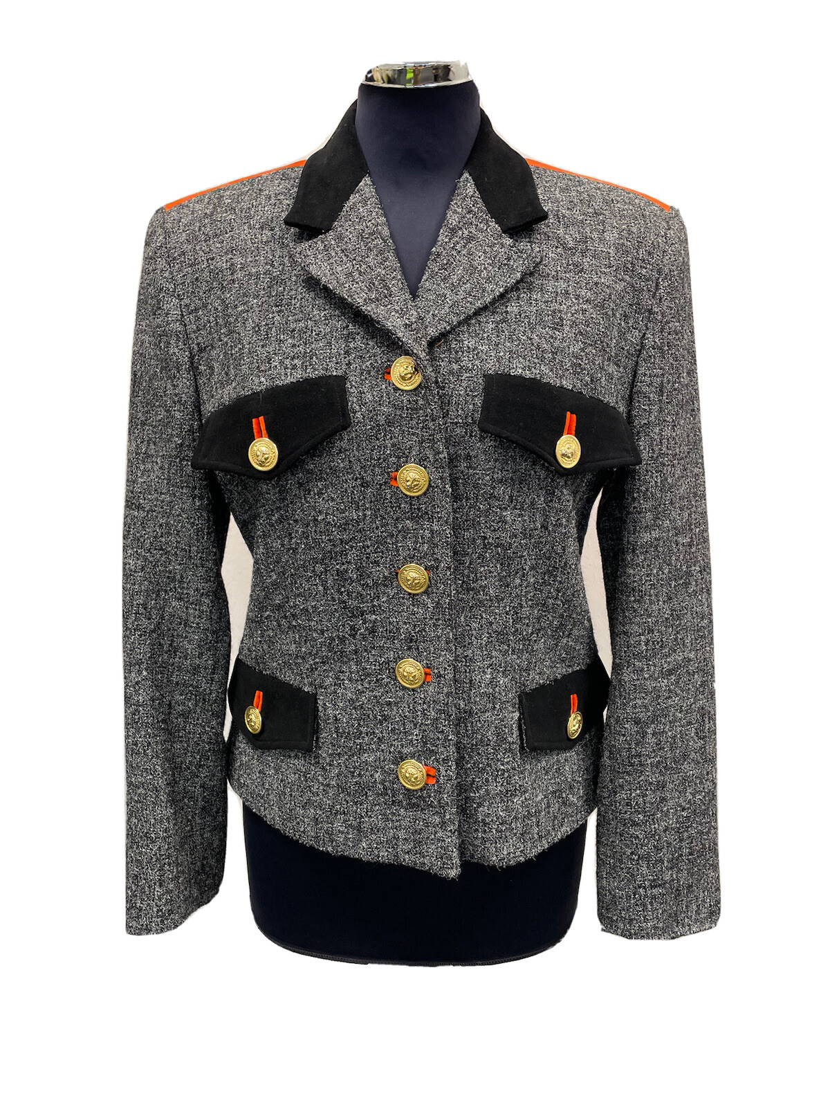 VERSUS GIANNI VERSACE JACKET WOMEN JACKET BLAZER WOMAN VINTAGE JHB48