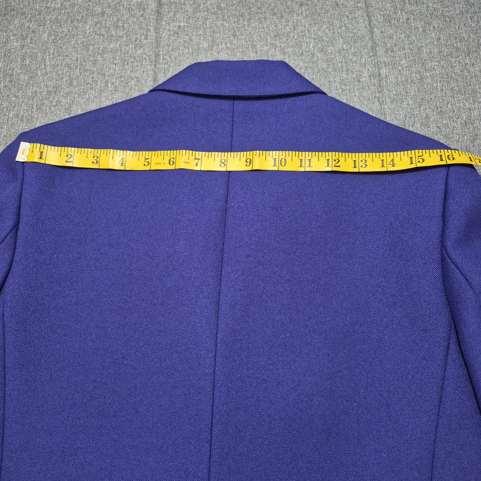 Vintage Haberdashery Women’s Classic Blazer Two Button Jacket Size 12 Purple
