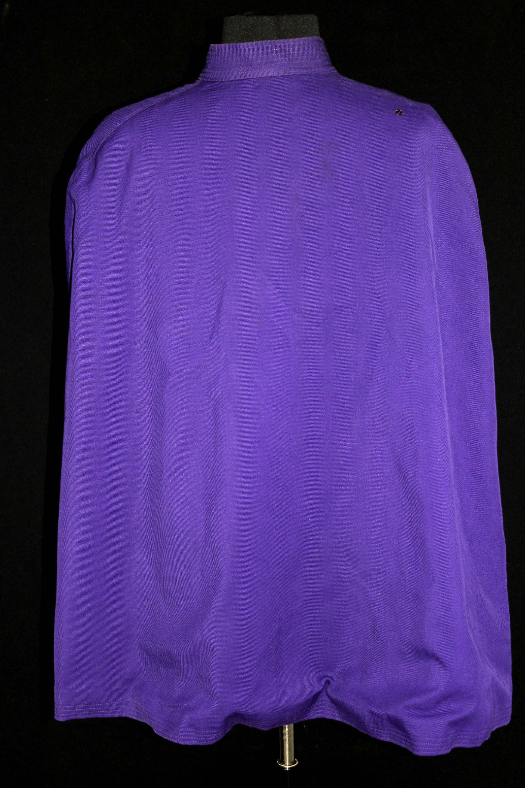RARE VINTAGE 1950’S PURPLE CHEERLEADER COTTON TWILL CAPE SIZE MEDIUM