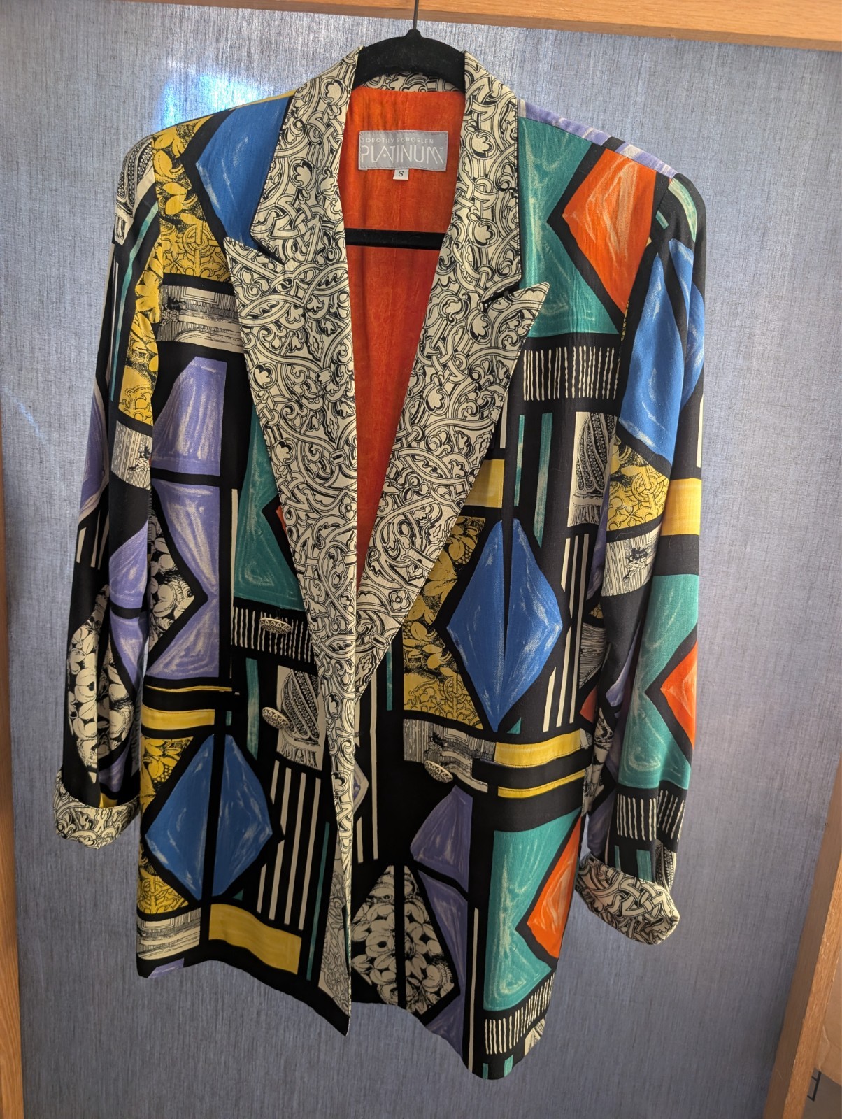 Dorothy Schoelen Platinum Jacket Womens Size Small