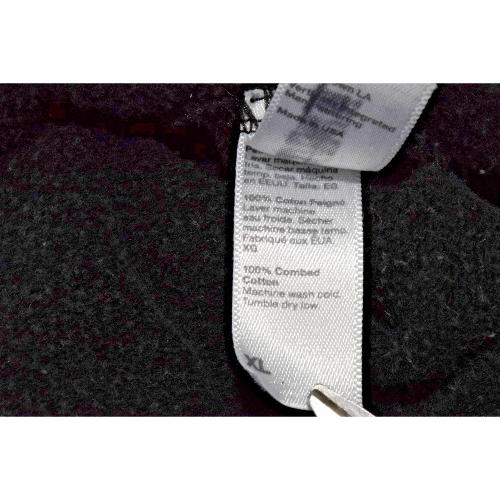 Vintage Sweatshirt American Apparel Sz XL 2006 2007 The Quik Stop Raglan Hoodie