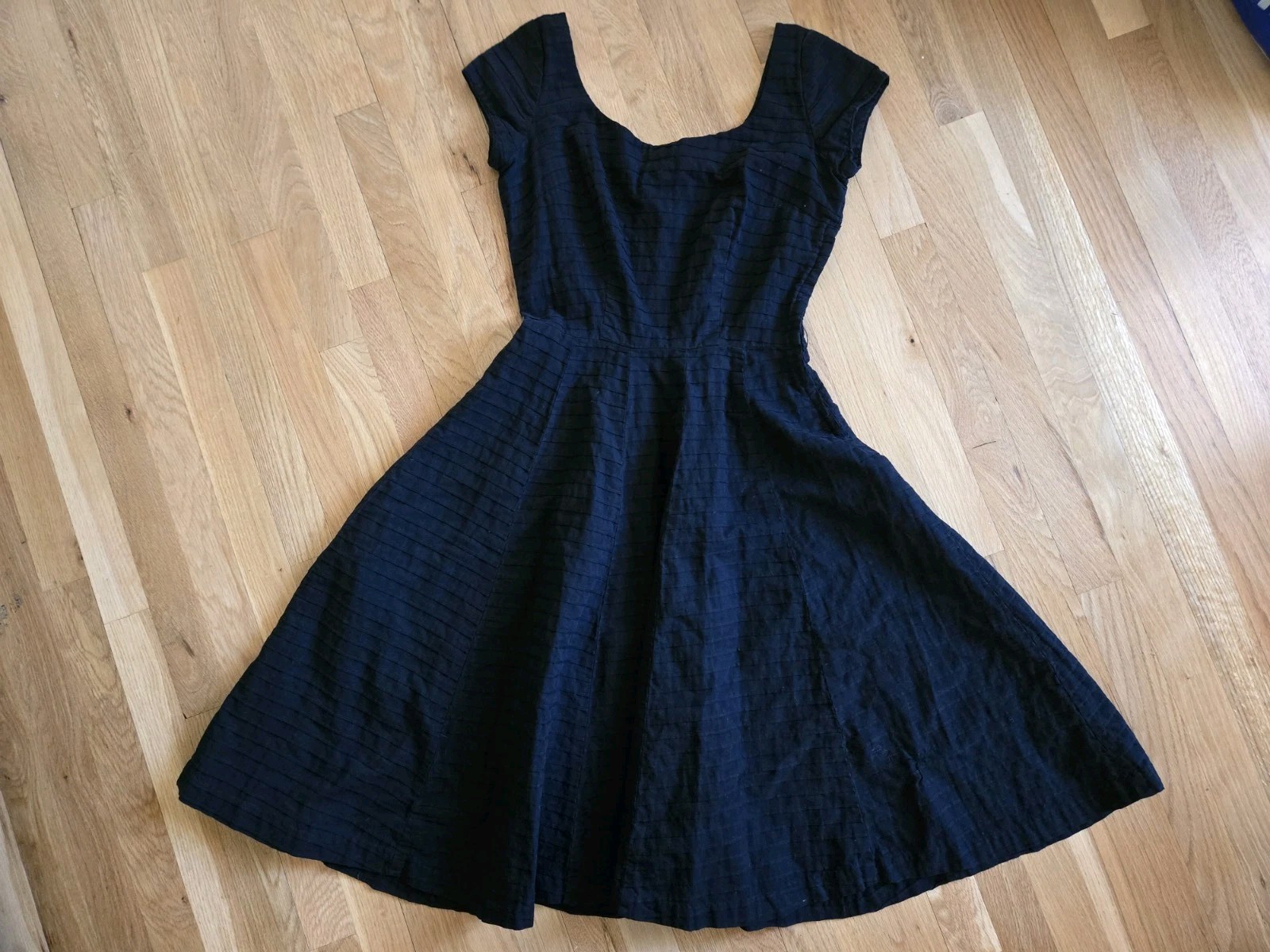 Vintage Jerry Gilden Spectator Black Dress Fit & Flare