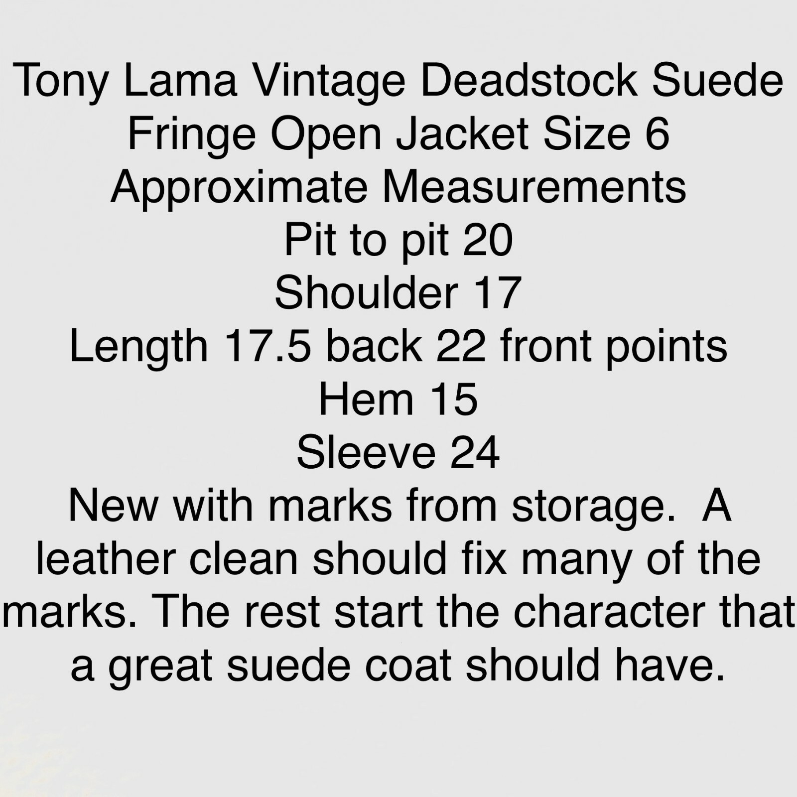Tony Lama Jacket Women SZ 6 Western Rodeo New USA Deadstock Black Fringe Vintage