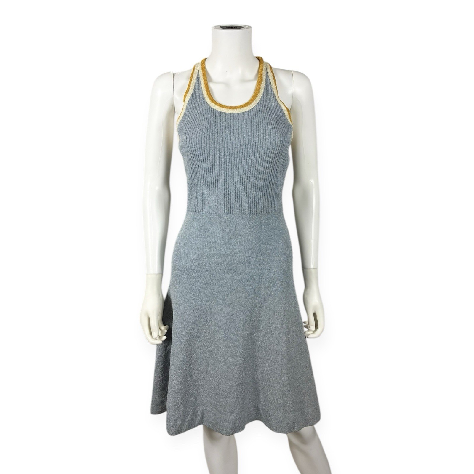 Vintage Union Made Stretchy Knit Racerback Dress 10