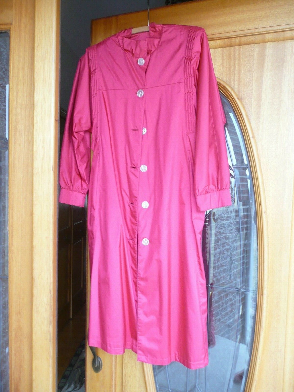 Vintage 1980’s Womens J. Gallery Red Coat Size 11/12 Petite