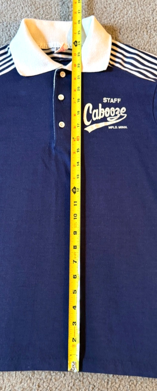 VTG 70s Cabooze Minneapolis Bar Staff Polo Shirt & T-Shirt – Women’s S/M