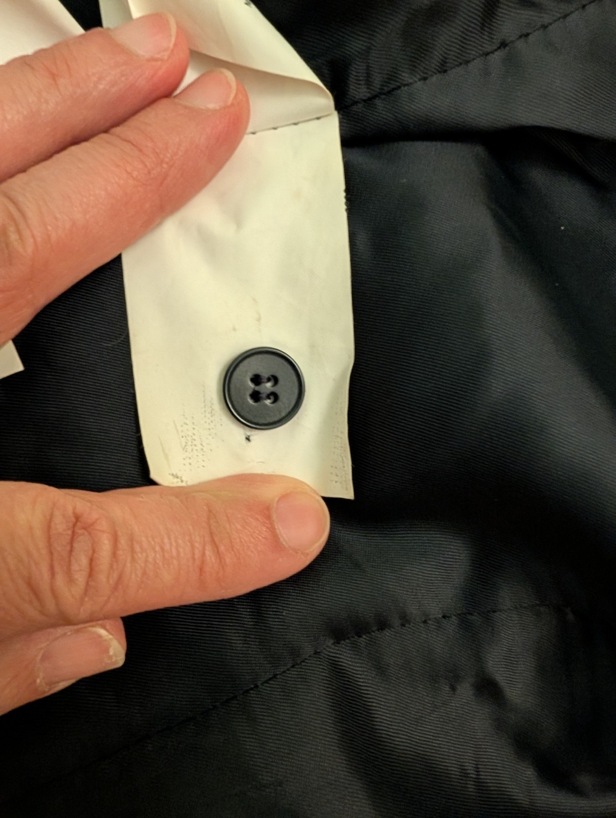 Vintage 1990s Zara Sleeveless Black Top W/Buttons Down The Back