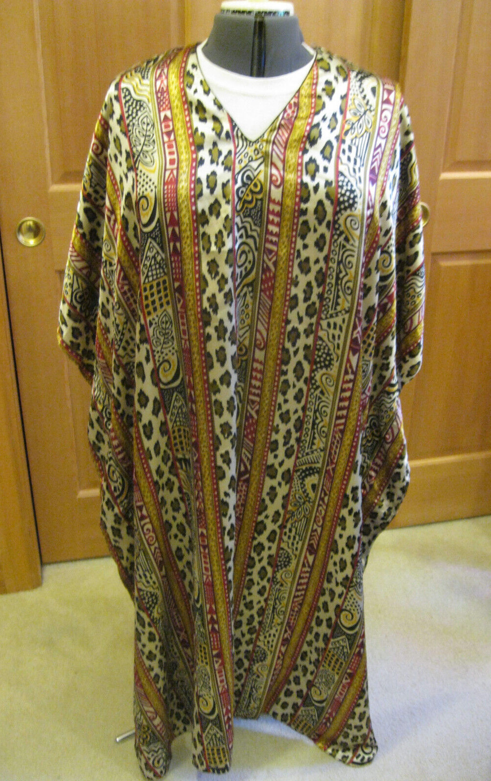 Vintage Kaftan Dress by Winlar One Size EUC