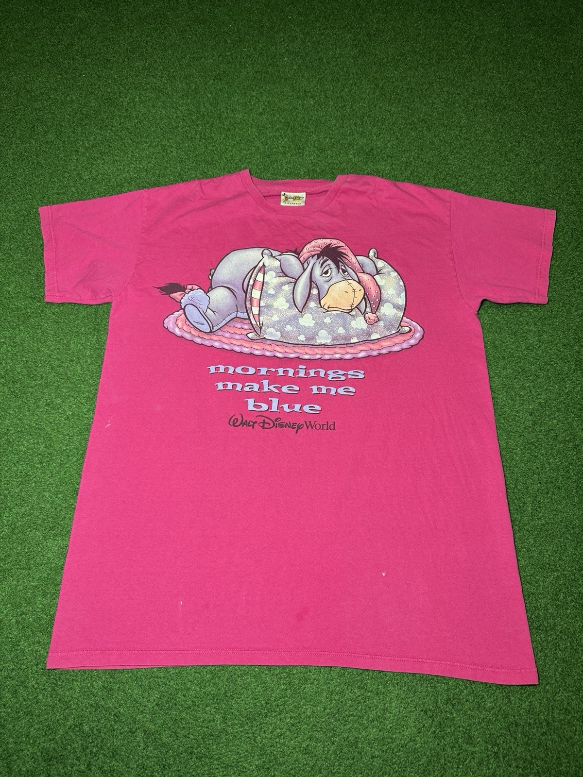 Eeyore Mornings Make Me Blue Sleep Shirt One Size Fit All Nightie Vintage Disney