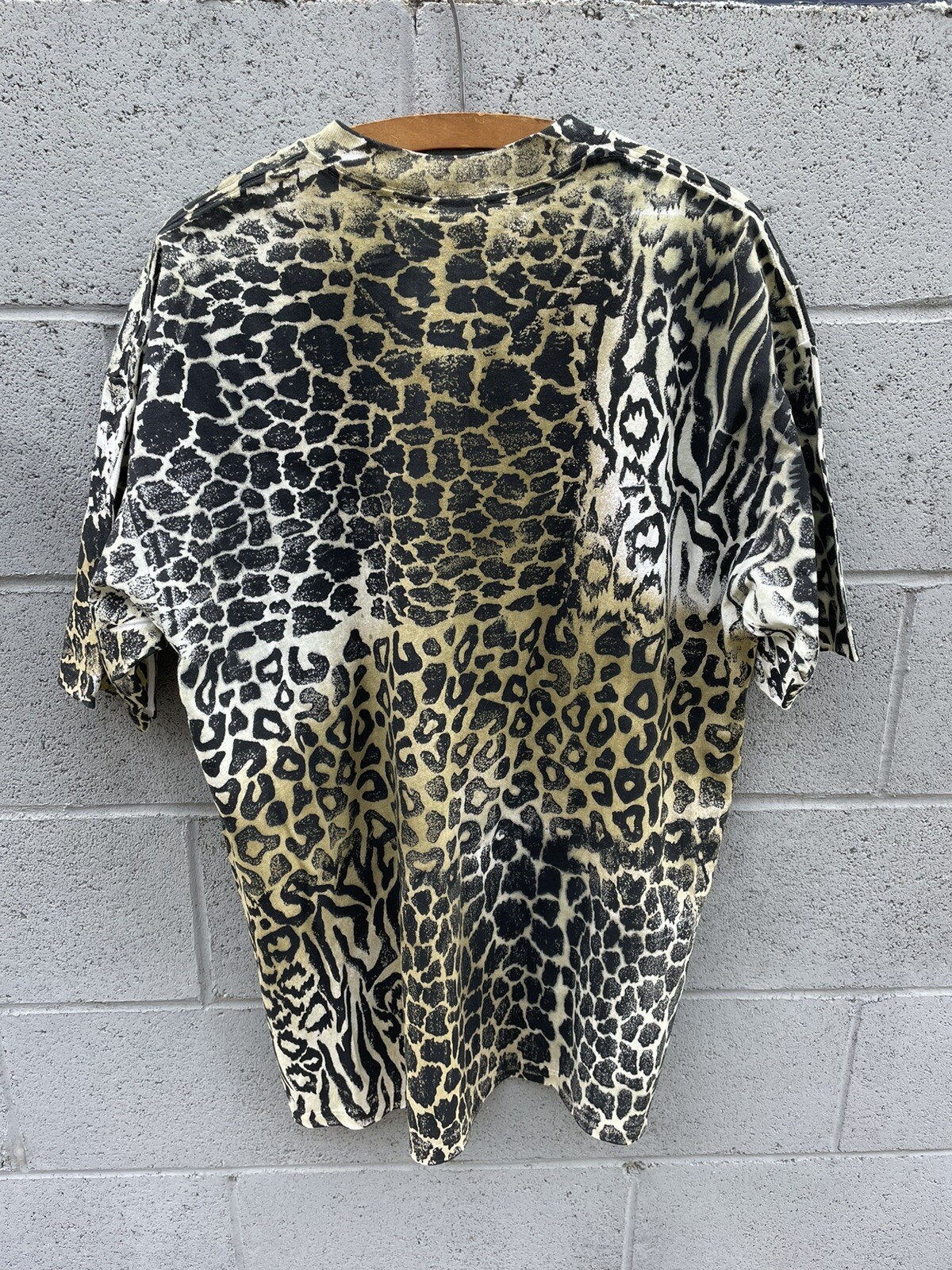 Vintage EZL Marcy’N Me Tee Shirt Animal Leopard Print NOS