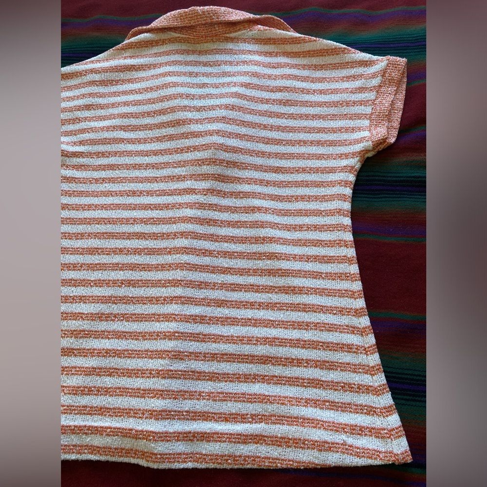 Vintage 1960’s Lane Bryant Union Made Polyester Top! Tall Shop! Large.